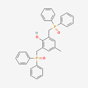 2,6-Bis[(diphenylphosphoryl)methyl]-4-methylphenol