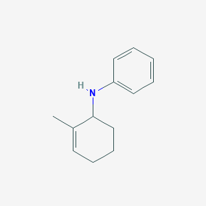 Benzenamine, N-(2-methyl-2-cyclohexen-1-yl)-