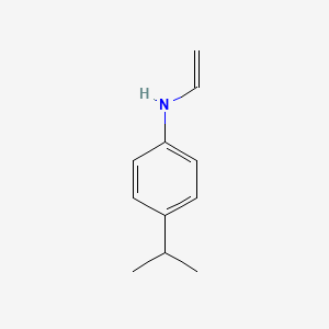 molecular formula C11H15N B15414911 N-Ethenyl-4-(propan-2-yl)aniline CAS No. 246856-94-0