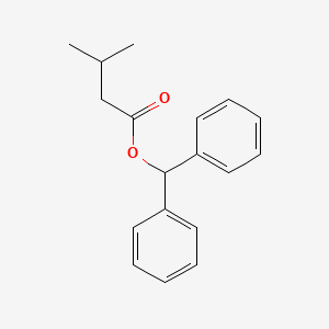 Diphenylmethyl 3-methylbutanoate