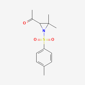 Aziridine, 3-acetyl-2,2-dimethyl-1-[(4-methylphenyl)sulfonyl]-