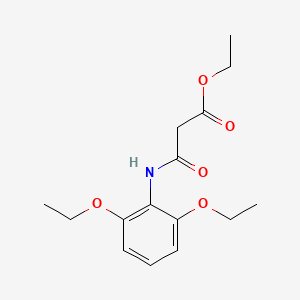 Ethyl 3-(2,6-diethoxyanilino)-3-oxopropanoate