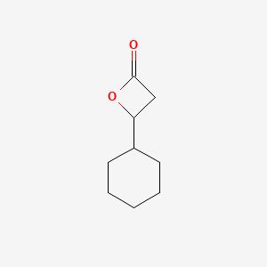 2-Oxetanone, 4-cyclohexyl-