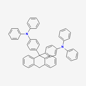 N,N'-[9,10-Dihydroanthracene-9,9-diyldi(4,1-phenylene)]bis(N-phenylaniline)