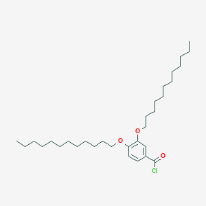 3,4-Bis(dodecyloxy)benzoyl chloride