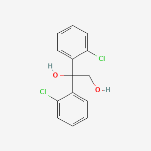 1,1-Bis(2-chlorophenyl)ethane-1,2-diol