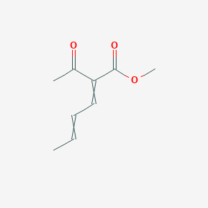 Methyl 2-acetylhexa-2,4-dienoate