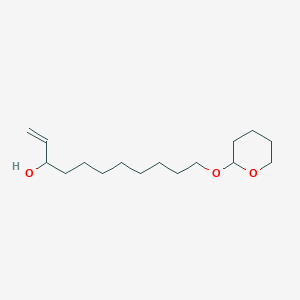 11-[(Oxan-2-yl)oxy]undec-1-en-3-ol