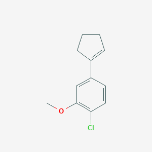 1-Chloro-4-(cyclopent-1-en-1-yl)-2-methoxybenzene