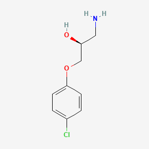 molecular formula C9H12ClNO2 B15415946 (2S)-1-amino-3-(4-chlorophenoxy)propan-2-ol CAS No. 176700-45-1