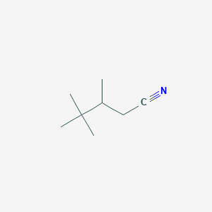 3,4,4-Trimethylpentanenitrile