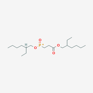 [(2-Ethylhexyl)oxy]{3-[(2-ethylhexyl)oxy]-3-oxopropyl}oxophosphanium