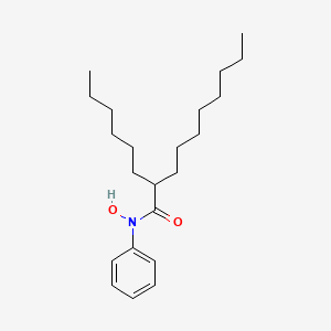 2-Hexyl-N-hydroxy-N-phenyldecanamide