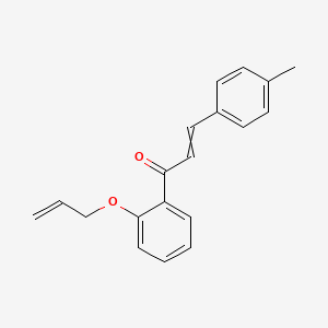 3-(4-Methylphenyl)-1-{2-[(prop-2-en-1-yl)oxy]phenyl}prop-2-en-1-one