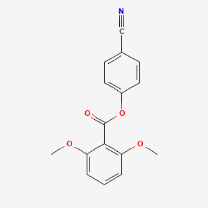 4-Cyanophenyl 2,6-dimethoxybenzoate