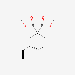 3-Cyclohexene-1,1-dicarboxylic acid, 3-ethenyl-, diethyl ester