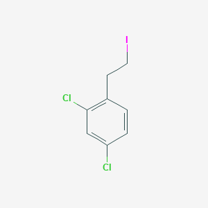 2,4-Dichloro-1-(2-iodoethyl)benzene