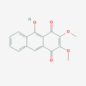 1,4-Anthracenedione, 9-hydroxy-2,3-dimethoxy-