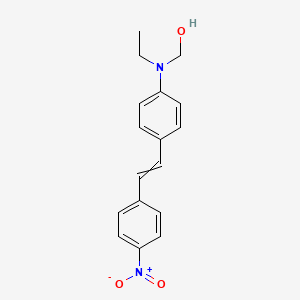 (Ethyl{4-[2-(4-nitrophenyl)ethenyl]phenyl}amino)methanol