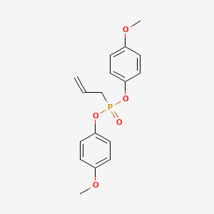 Bis(4-methoxyphenyl) prop-2-en-1-ylphosphonate