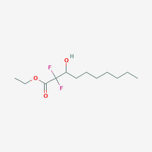 Ethyl 2,2-difluoro-3-hydroxydecanoate