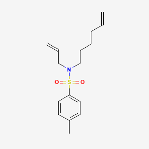 Benzenesulfonamide, N-5-hexenyl-4-methyl-N-2-propenyl-