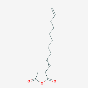 3-(Deca-1,9-dien-1-YL)oxolane-2,5-dione