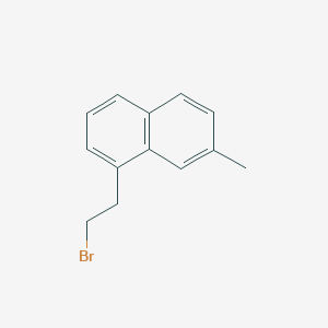 1-(2-Bromoethyl)-7-methylnaphthalene