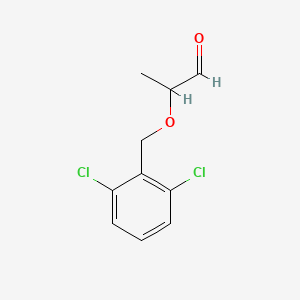 2-[(2,6-Dichlorophenyl)methoxy]propanal