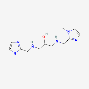 1,3-Bis{[(1-methyl-1H-imidazol-2-yl)methyl]amino}propan-2-ol