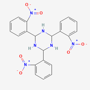 2,4,6-Tris(2-nitrophenyl)-1,3,5-triazinane