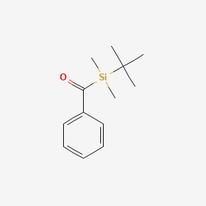 Silane, benzoyl(1,1-dimethylethyl)dimethyl-