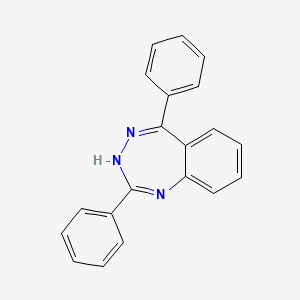 1H-1,3,4-Benzotriazepine, 2,5-diphenyl-