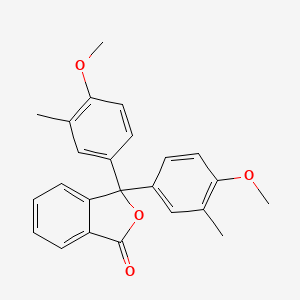 3,3-Bis(4-methoxy-3-methylphenyl)-2-benzofuran-1(3H)-one