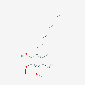 2,3-Dimethoxy-5-methyl-6-nonylcyclohexa-2,5-diene-1,4-diol