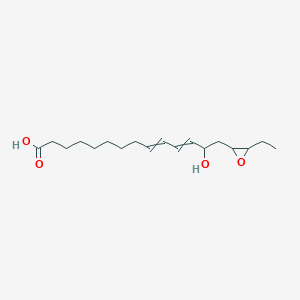 14-(3-Ethyloxiran-2-YL)-13-hydroxytetradeca-9,11-dienoic acid