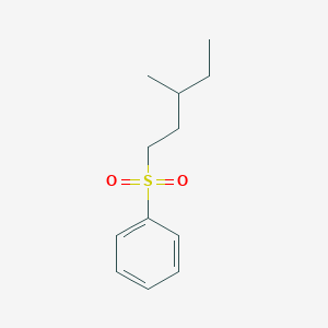 (3-Methylpentane-1-sulfonyl)benzene