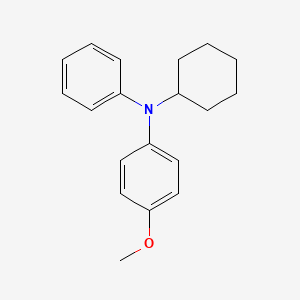 N-Cyclohexyl-4-methoxy-N-phenylaniline