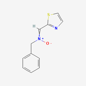 N-Benzyl(1,3-thiazol-2-yl)methanimine N-oxide