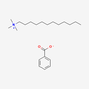 N,N,N-Trimethyldodecan-1-aminium benzoate