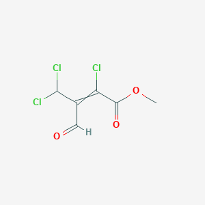 Methyl 2,4,4-trichloro-3-formylbut-2-enoate