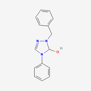 1-Benzyl-4-phenyl-4,5-dihydro-1H-1,2,4-triazol-5-ol