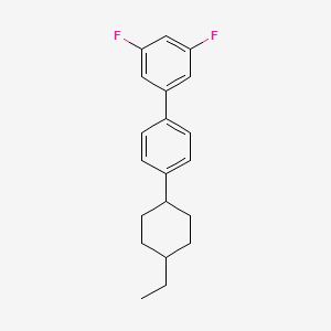 1-[4-(4-Ethylcyclohexyl)phenyl]-3,5-difluorobenzene