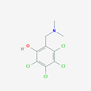 2,3,4,5-Tetrachloro-6-[(dimethylamino)methyl]phenol