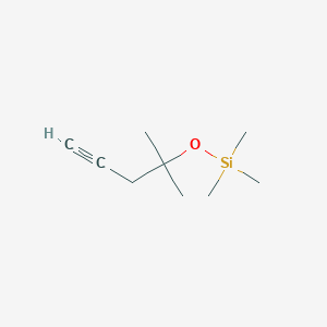 Silane, [(1,1-dimethyl-3-butynyl)oxy]trimethyl-