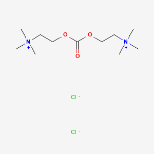 Ethanaminium, 2,2'-[carbonylbis(oxy)]bis[N,N,N-trimethyl-, dichloride