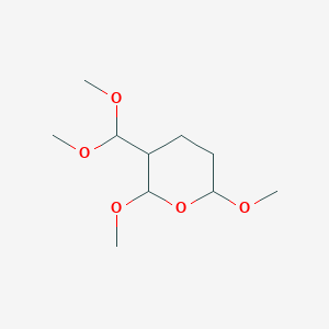 3-(Dimethoxymethyl)-2,6-dimethoxyoxane