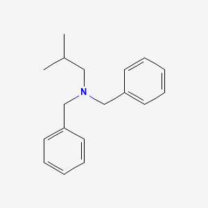 Benzenemethanamine, N-(2-methylpropyl)-N-(phenylmethyl)-