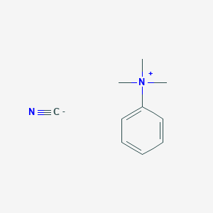 molecular formula C10H14N2 B15417728 N,N,N-Trimethylanilinium cyanide CAS No. 162314-52-5