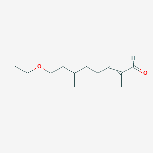 8-Ethoxy-2,6-dimethyloct-2-enal